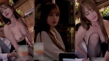 高颜值爆乳秘书勾引老板